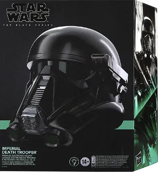 STAR WARS: ROGUE ONE BLACK SERIES 1/1 ELECTRONIC HELMET IMPERIAL DEATH TROOPER
